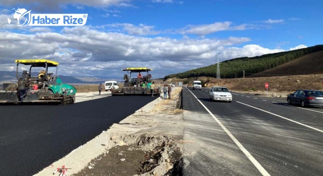 Göle kara yolundaki göçük ulaşımı aksattı