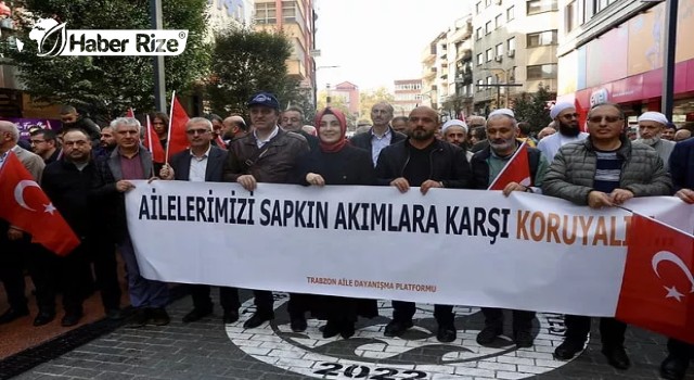 "Henüz vakit varken ailene sahip çık" yürüyüşü yapıldı