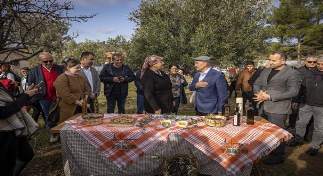 Başkan Soyer: ”Zeytine saygıda kusur etmemek gerek”