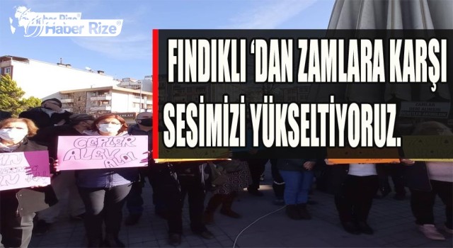 ZAMLARA KARŞI SESİMİZİ YÜKSELTİYORUZ