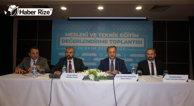 MESLEKİ VE TEKNİK EĞİTİM DEĞERLENDİRME TOPLANTISI YAPILDI