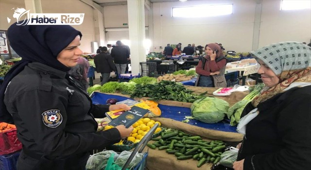 Vatandaşlar aile içi şiddetle mücadele konusunda bilgilendiriliyor