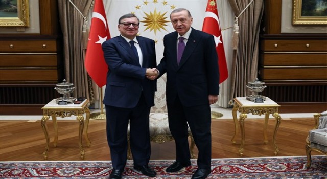 Cumhurbaşkanı Erdoğan, eski AB Komisyonu Başkanı Barroso’yu kabul etti