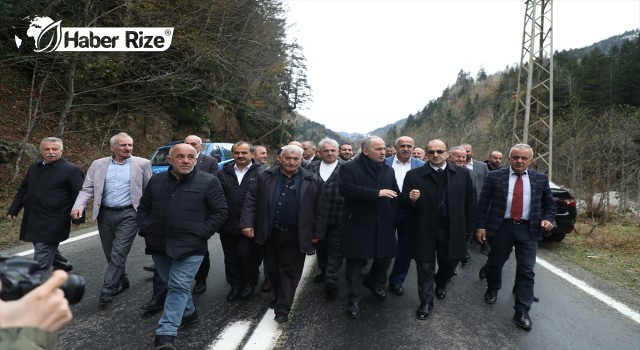 İkizdere'de yapılması planlanan HES'e tepki gösterildi