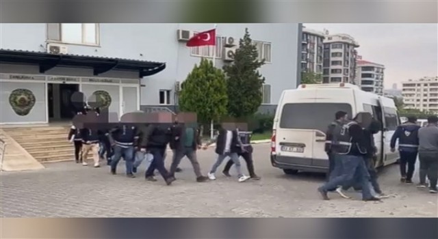 Şanlıurfa’da aranan şahıslara yönelik operasyonda 39 gözaltı