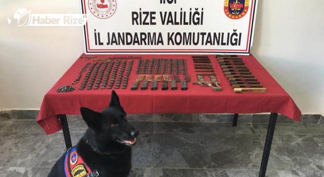 Rize’de kaçak silah atölyesine baskın