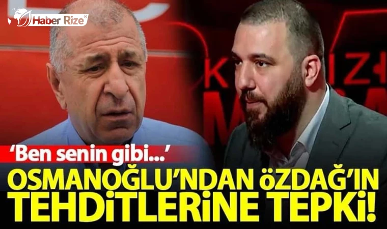 Devlet-i aliyye ocakları Rize il başkanlığından  Özdağ’a tepki 