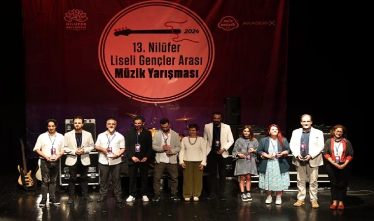 13. Nilüfer Liseli Gençler Müzik Yarışması düzenlendi