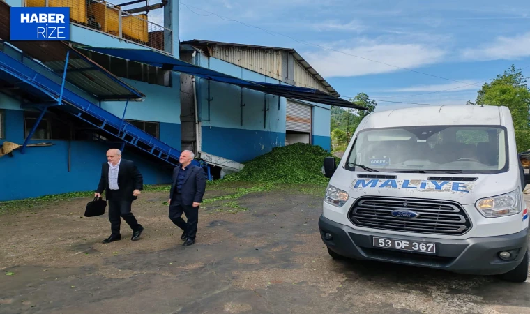 Rize Defterdarlığı'ndan Çay Sektörüne Yoğun Vergi Denetimi