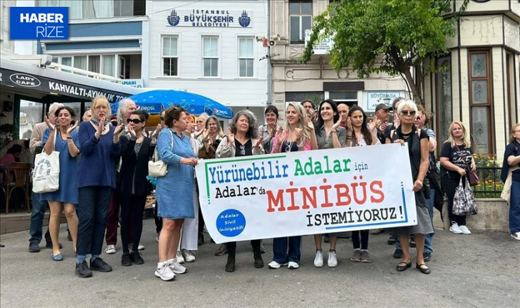 Adalar halkından İETT'ye minibüs tepkisi