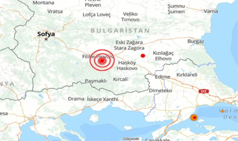 Bulgaristan’da deprem