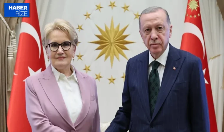 Cumhurbaşkanı Erdoğan, eski İYİ Parti Genel Başkanı Akşener’i kabul etti