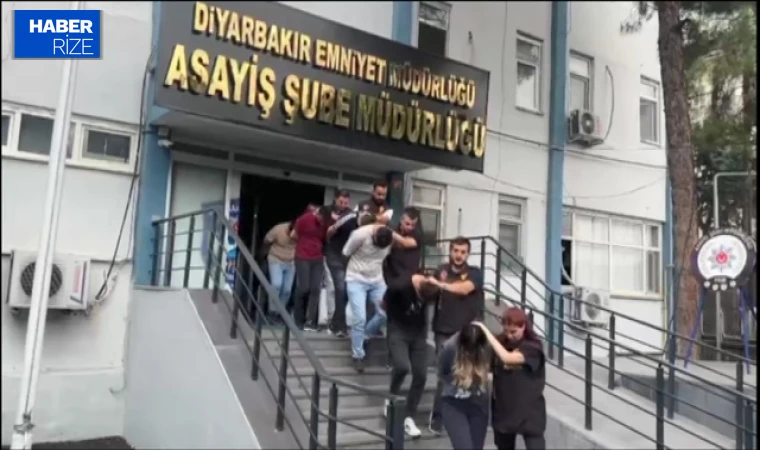 Diyarbakır'da fuhuş operasyonunda yakalanan 8 şüpheli tutuklandı