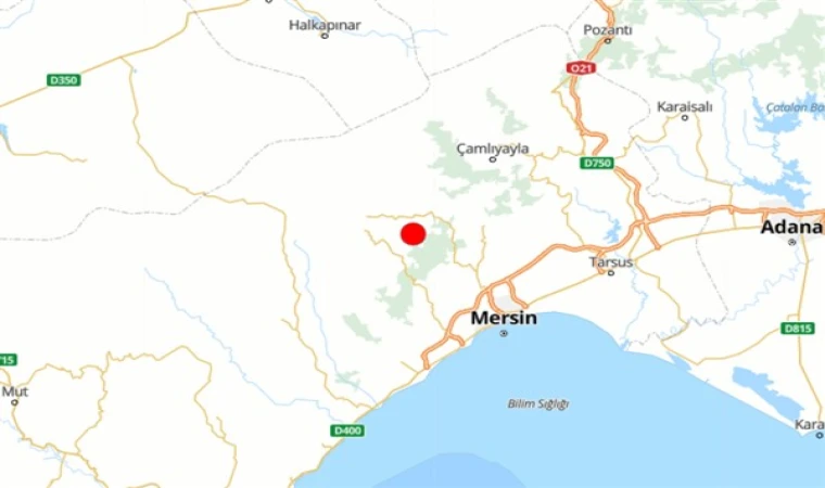 Mersin’de deprem