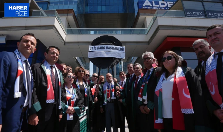 Türkiye Barolar Birliği, İsrail'in Filistinlilere yönelik saldırılarını protesto etti