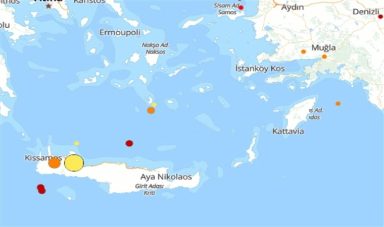 Akdeniz’de deprem