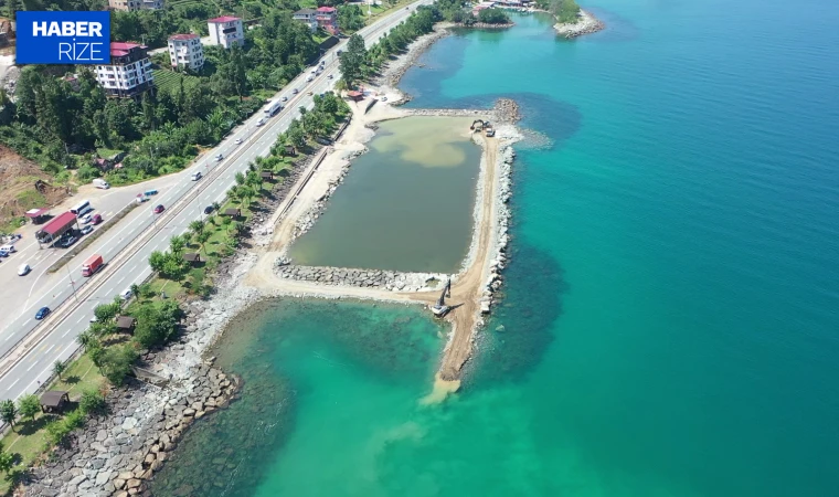 Rize Belediyesi, Halk Plajı İçin Çalışmaları Başlattı
