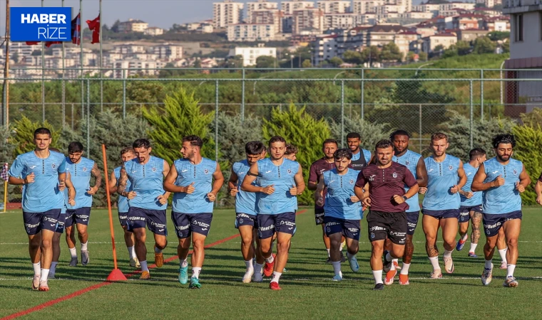 Trabzonspor, Ruzomberok maçı hazırlıklarına devam etti