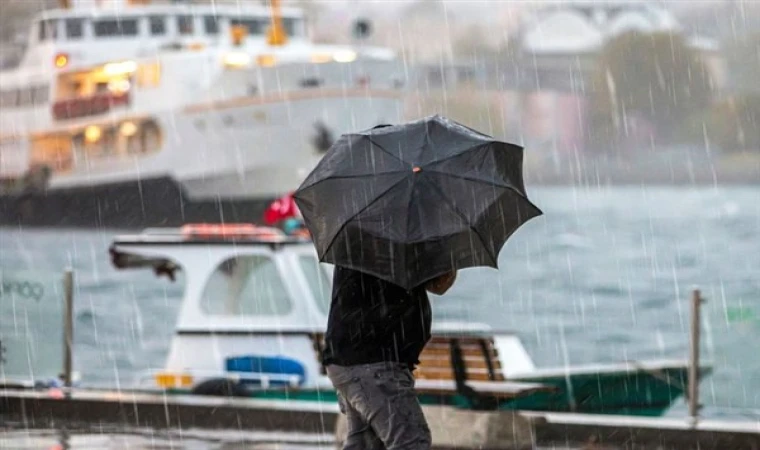 AKOM’dan İstanbul için sağanak yağış uyarısı