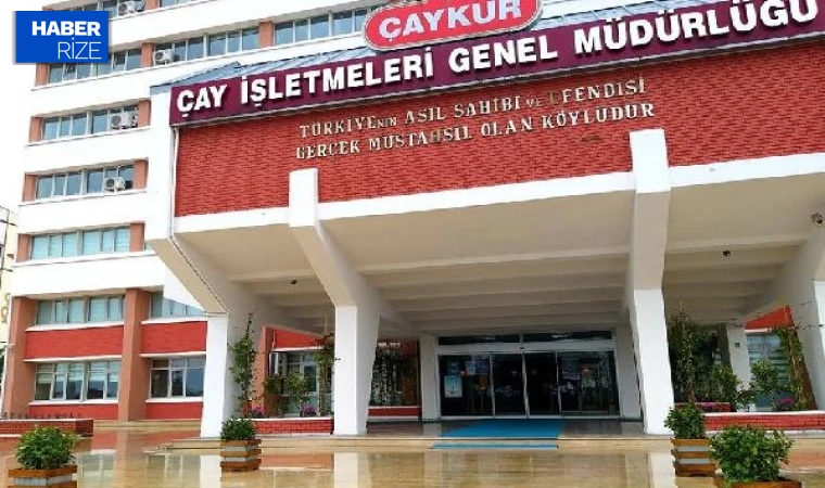 ÇAYKUR, randevulu yaş çay alım sistemine geçiyor