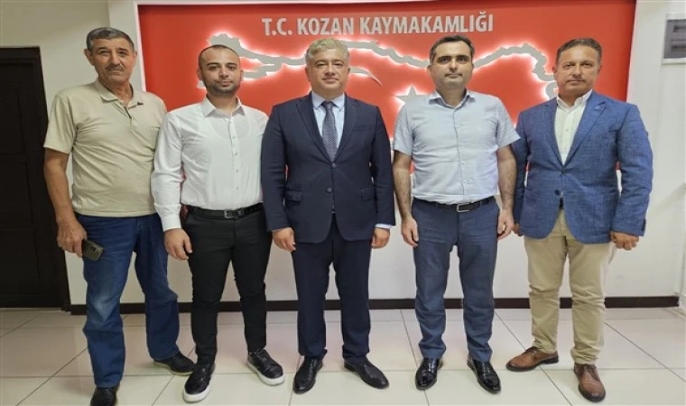 DEVA Partili Kısacık, Kozan’ı ziyaret etti