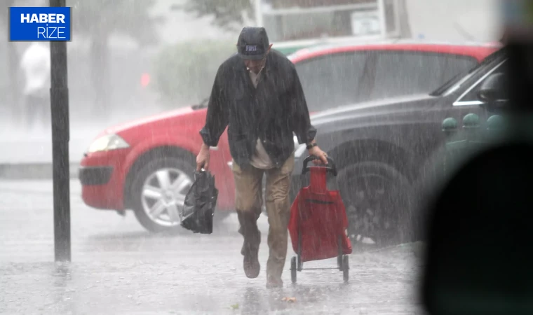 Meteoroloji'den uyarı: Marmara dahil birçok bölgede sağanak bekleniyor