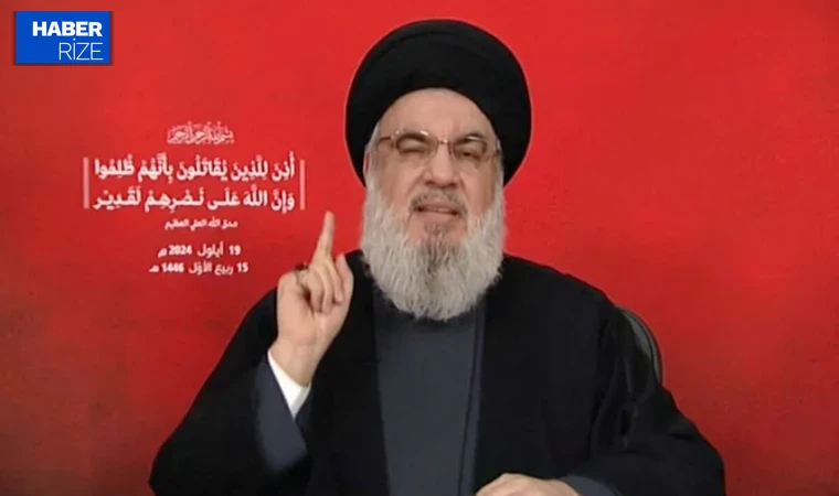 Nasrallah: İsrail’in 5 bin kişiyi öldürmeyi amaçladıklarını söyleyebiliriz