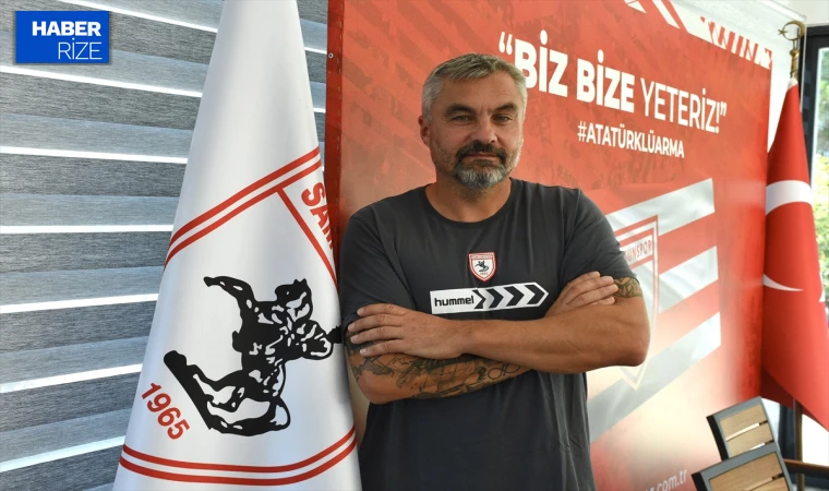 Samsunspor Teknik Direktörü Reis "En büyük hedefimiz ligde kalmak"