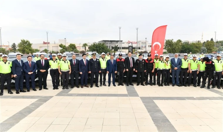 Bakanlıktan Şanlıurfa’ya 69 yeni araç temin edildi