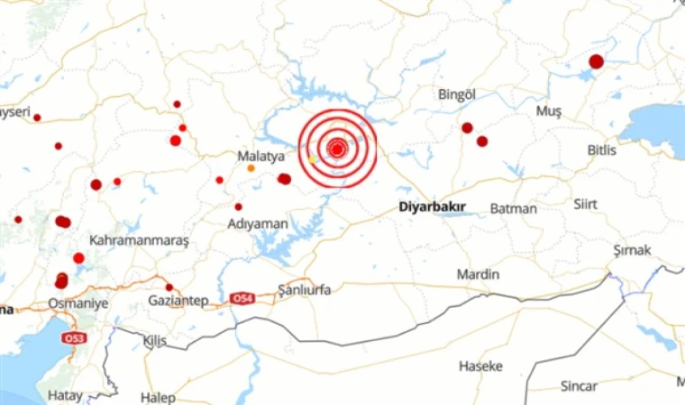 Elazığ’da deprem