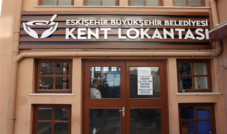 Eskişehir Kent Lokantası, 20 binin üzerinde vatandaşa hizmet verdi