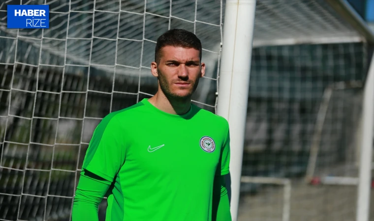 Rizespor kalecisi Grbic, maç öncesi değerlendirmede bulundu