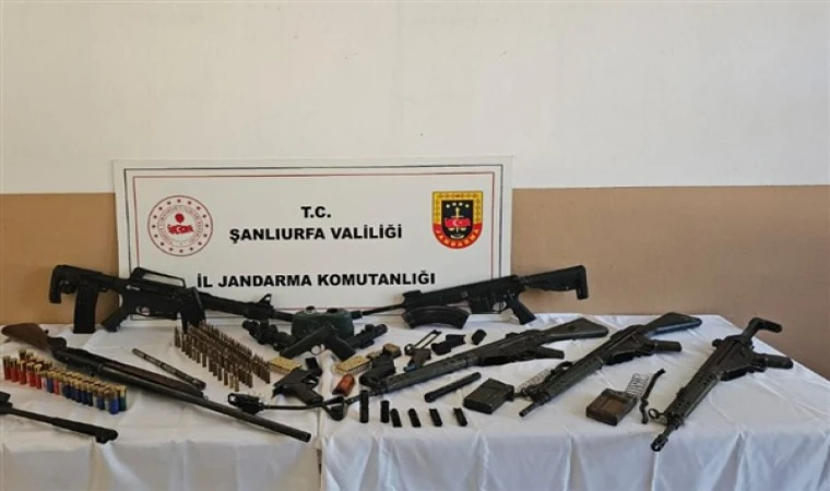 Şanlıurfa’da silah kaçakçılığı operasyonu