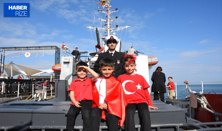 TCSG-87 gemisi ziyarete açıldı