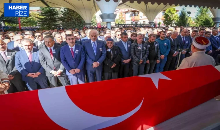 TUSAŞ saldırısında şehit olan taksi şoförü son yolculuğuna uğurlandı