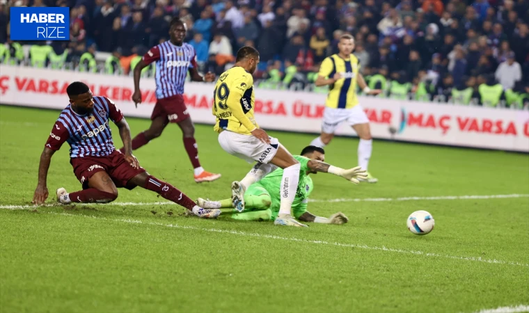 Trabzonspor: 2 - Fenerbahçe: 3