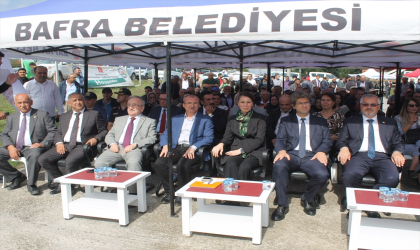 Samsun’da ”Çeltik Yetiştiriciliği Hasat Günü”nde konuştu