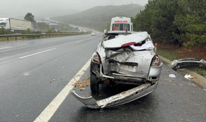 Düzce’de trafik kazalarında 5 kişi yaralandı