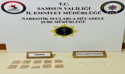 Samsun’da uyuşturucu operasyonunda 1 zanlı yakalandı