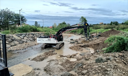 Giresun’da afet riskini azaltmak için çalışmalar devam ediyor