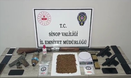 Sinop’ta uyuşturucu operasyonunda 6 zanlı tutuklandı