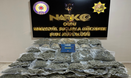 Ordu’da tırda 68 kilo 500 gram skunk ele geçirildi