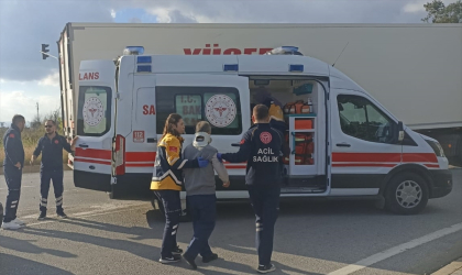 Samsun’da meydana gelen trafik kazasında 3 kişi yaralandı