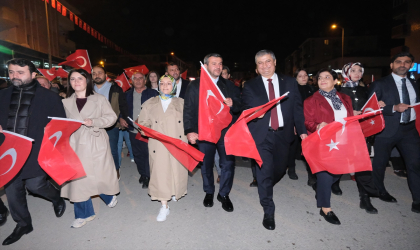 Karabük’te fener alayı düzenlendi