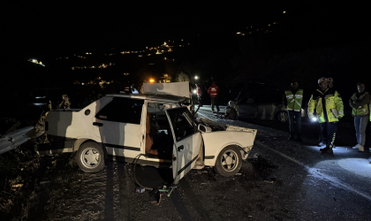 Rize’de zincirleme trafik kazasında 2 kişi öldü, 8 kişi yaralandı