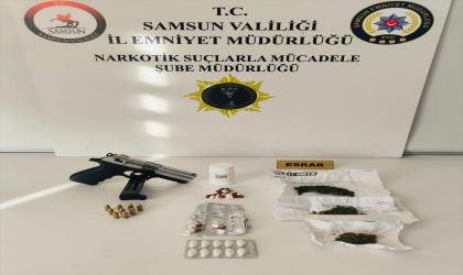 Samsun’da uyuşturucu operasyonunda 2 şüpheli yakalandı