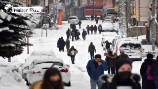 Bir Şehrimiz Daha Karla Beyaza Büründü