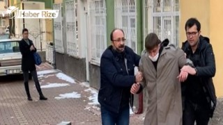 Konya'da içinde çocuk bulunan otomobili gasbeden şüpheli adliyede