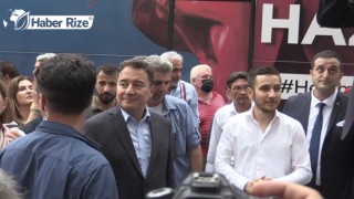 DEVA Partisi Genel Başkanı Babacan, vatandaşlarla bir araya geldi