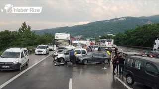 Anadolu Otoyolu'nda zincirleme trafik kazası